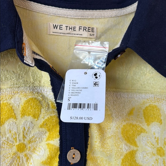 FREE PEOPLE Always Sunny Tee Size Small - Picture 9 of 15